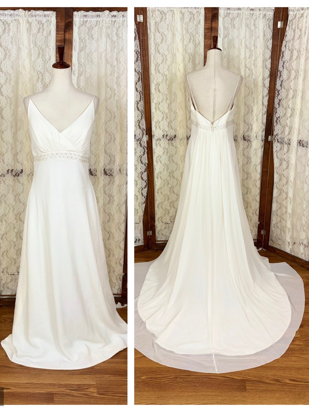 Gorgeous Galina Chiffon Wedding Gown